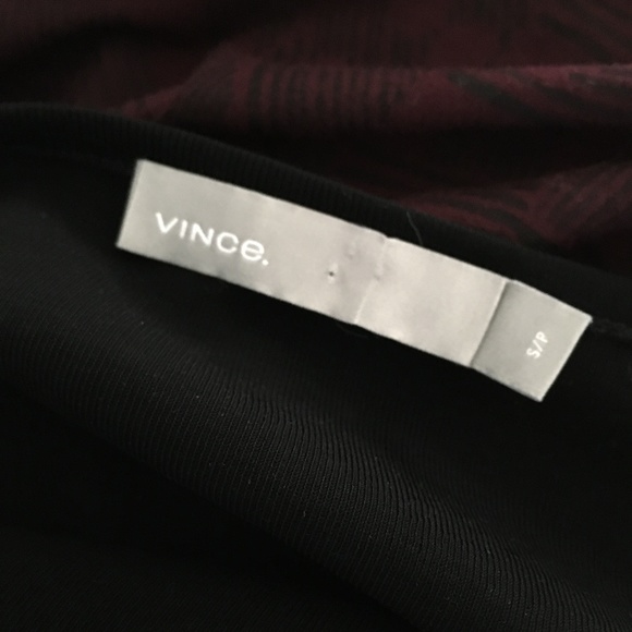 VINCE Black Slinky Cotton Knit Pullover Top S Last Chance - Picture 3 of 4